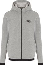 Armani EA7 Vest Fleece-Jersey - Grijs, S