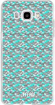 Samsung Galaxy J5 (2016) Hoesje Transparant TPU Case - Minecraft - Diamonds! #ffffff