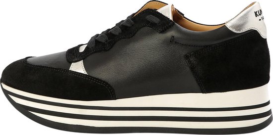 KUNOKA Stripy black and gold - Sneakers Dames - maat 42 - Zwart Goud |  bol.com