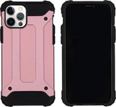 iMoshion Hoesje Geschikt voor iPhone 12 Pro / 12 Hoesje - iMoshion Rugged Xtreme Backcover - Rosé