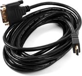 Videokabel DVI op HDMI 5m adapterkabel