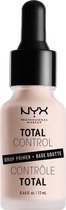 NYX Professional Makeup Total Control Drop Primer - TCDP01 Clear - Gezichts primer - 8 ml