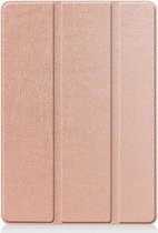 Shop4 - Geschikt voor iPad 10.2 (2020) Hoes - Smart Book Case Rosé Goud