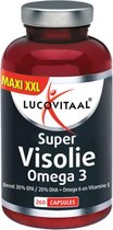 3x Lucovitaal Super Visolie Omega 3 260 capsules
