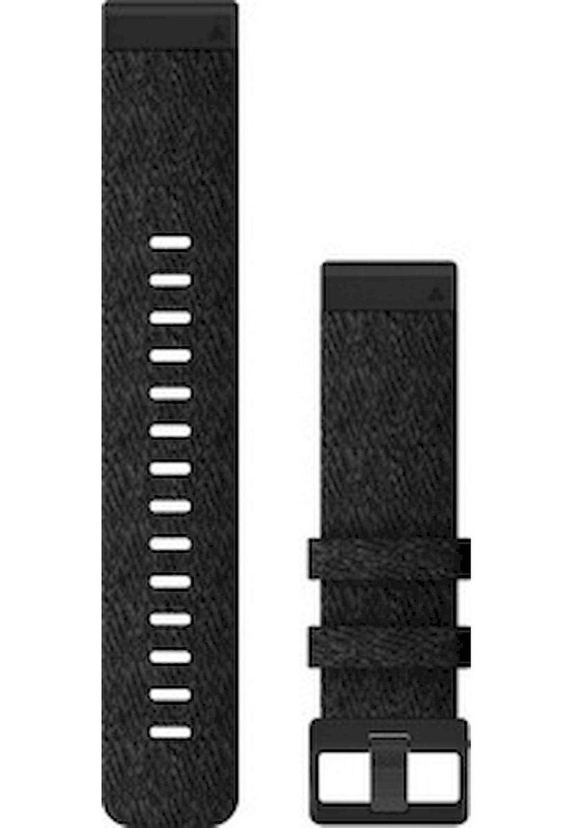 Garmin QuickFit Nylon Horlogebandje - 22mm Polsbandje - Wearablebandje - Zwart Geschakeerd