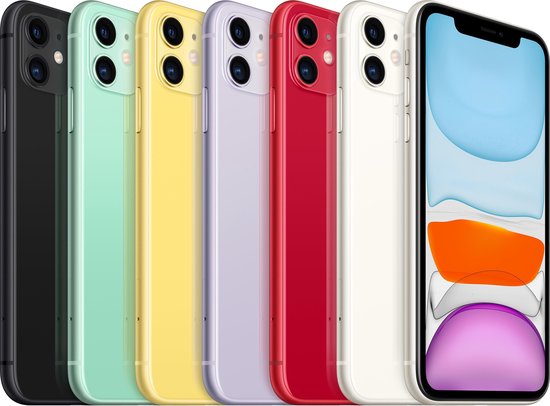 Apple iPhone 11 - 64GB - Zwart