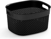 Filo - Mand - S - Zwart - 27x22xh15cm - (set van 4).