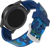 watchbands-shop.nl bandje - Samsung Galaxy Watch (46mm)/Gear S3 - Blauw