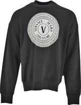 Versace Jeans Couture Heren Sweatshirt Zwart maat XS