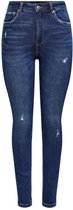 Only Mila Life High Waist Dames Skinny Jeans - Maat W30 X L34