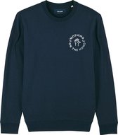 NOTHING ON THE HAND DONKERBLAUW SWEATER