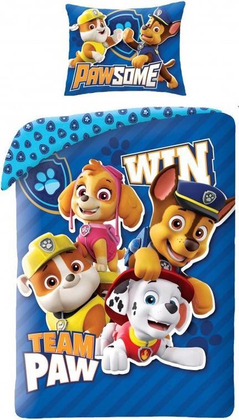 Paw Patrol Dekbedovertrek Big City - Katoen