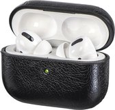 Hama Apple AirPods Pro hoesje - Koptelefooncase - Zwart- Leer