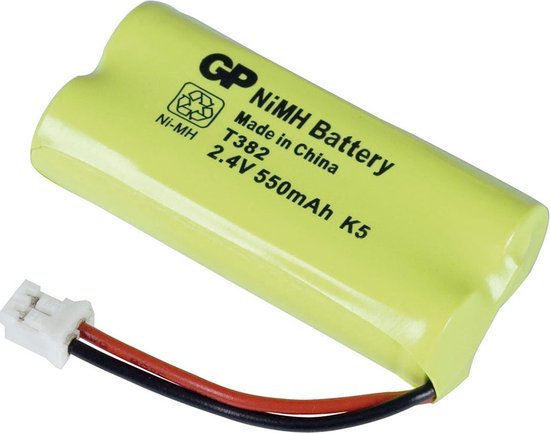GP Oplaadbare NiMH Batterij Pack 2.4 V 550 mAh 1-Blister | bol.com
