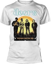 The Doors Heren Tshirt -L- Waiting For The Sun Wit