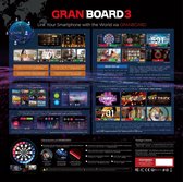 Granboard Elektronisch Dartbord 3s 60 Cm Blauw/rood 4-delig