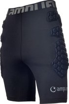 Amplifi Crash pants - Unisex - Salvo Pant - Snowboard Bescherming - Imact shorts - Zwart - XXS