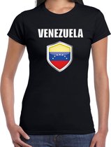 Venezuela landen t-shirt zwart dames - Venezolaanse landen shirt / kleding - EK / WK / Olympische spelen Venezuela outfit L