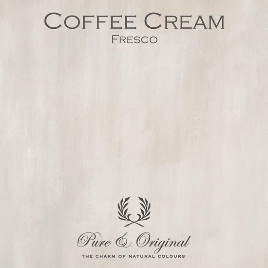 boter Atletisch laten we het doen Pure & Original Fresco Kalkverf Coffee Cream 5 L | bol.com