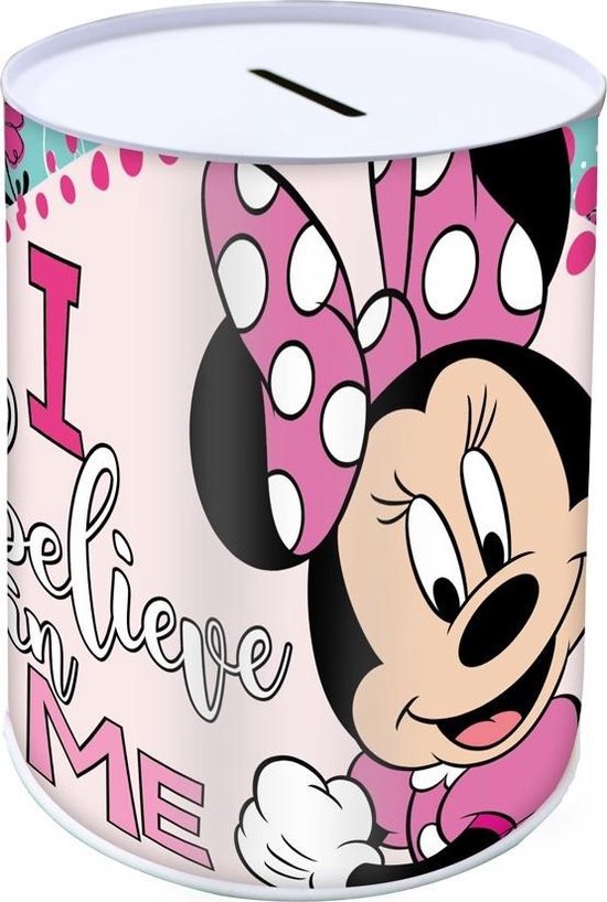 Tirelire Disney Minnie Mouse Filles 10 X 15 Cm Acier | bol.com