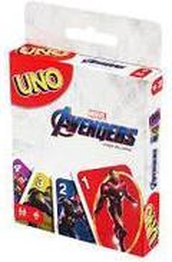 UNO Avengers - Kaartspel – Kinderen – Volwassenen – Cadeau – Engels
