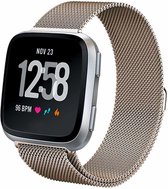 Versa milanese band - champagne - Geschikt voor Fitbit