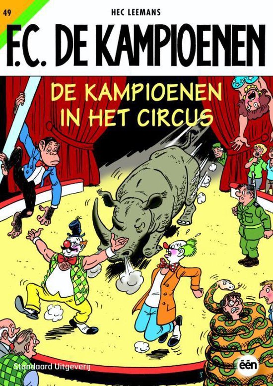 F.C. De Kampioenen 49 - De kampioenen in het circus