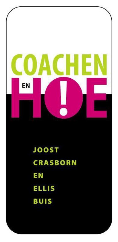 Cover van het boek 'Coachen, en hoe!' van Joost Crasborn en Ellis Buis