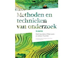Omslag van Methoden en technieken van onderzoek, 7e editie met MyLab NL toegangscode