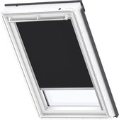 VELUX Origineel Verduisterend Rolgordijn (DKL) Wit Kozijn, MK06, Black