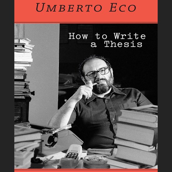 How to Write a Thesis - cover