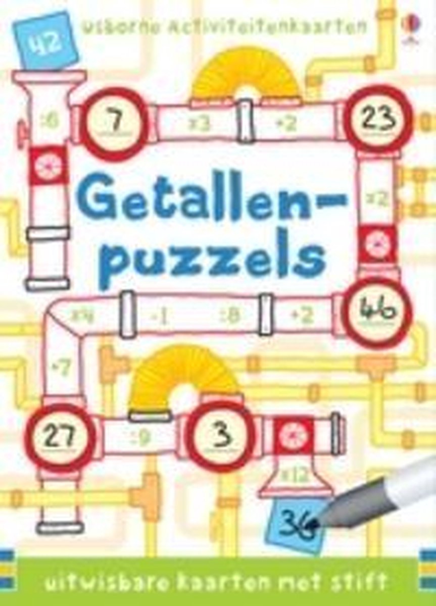 Puzzelkaarten: nummer puzzels