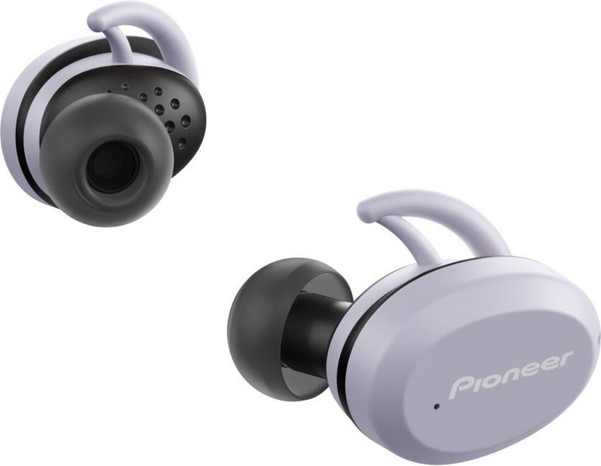 Pioneer SE-E9TW-H hoofdtelefoon/headset Hoofdtelefoons In-ear Zwart, Grijs Bluetooth