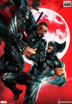 Marvel: Wolverine vs. Blade Unframed Art Print