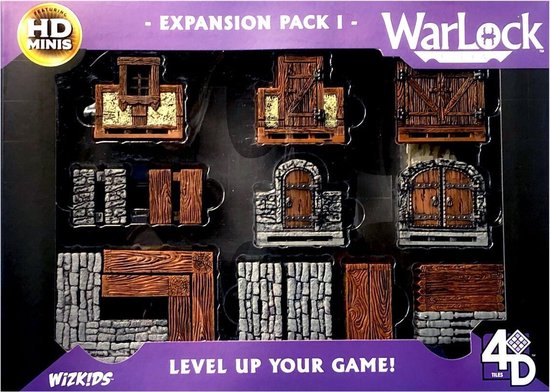 Afbeelding van het spel WarLock Dungeon Tiles: Expansion Box 1