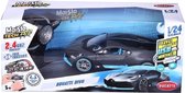 Maisto Auto Rc Bugatti Divo 1:24 Zwart/blauw 2-delig