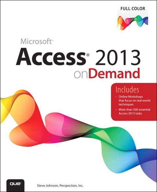 Access 2013 on Demand - cover