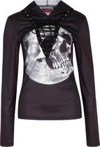 Jawbreaker Sweater/trui -XL- Skull in moon Zwart