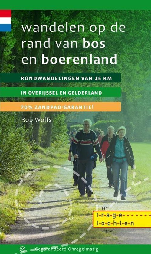Cover van het boek 'Wandelen op de rand van bos en boerenland' van Rob Wolfs