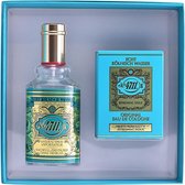90ml Eau de Cologne - Geparfumeerde doekjes - Geschenkset 2-delig