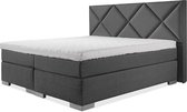 Luxe Boxspring 160x200 Compleet Antracite Suite
