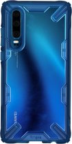 Ringke Fusion X Backcover Huawei P30 hoesje - Blauw