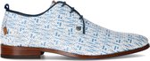 Rehab - Heren -  Greg weave blauwe veterschoenen - Maat 44