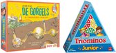 Spellenbundel - Bordspel - 2 Stuks - De Gorgels spel het ondergrondse avontuur & Triominos Junior