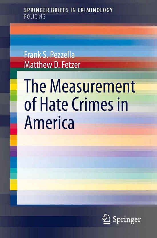 Law and Criminology (R0) - The Measurement of Hate Crimes in ... - cover