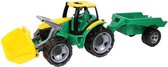 LENA - Tractor met schop en aanhanger - 108 cm - Europese topkwaliteit