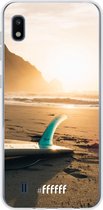 Samsung Galaxy A10 Hoesje Transparant TPU Case - Sunset Surf #ffffff