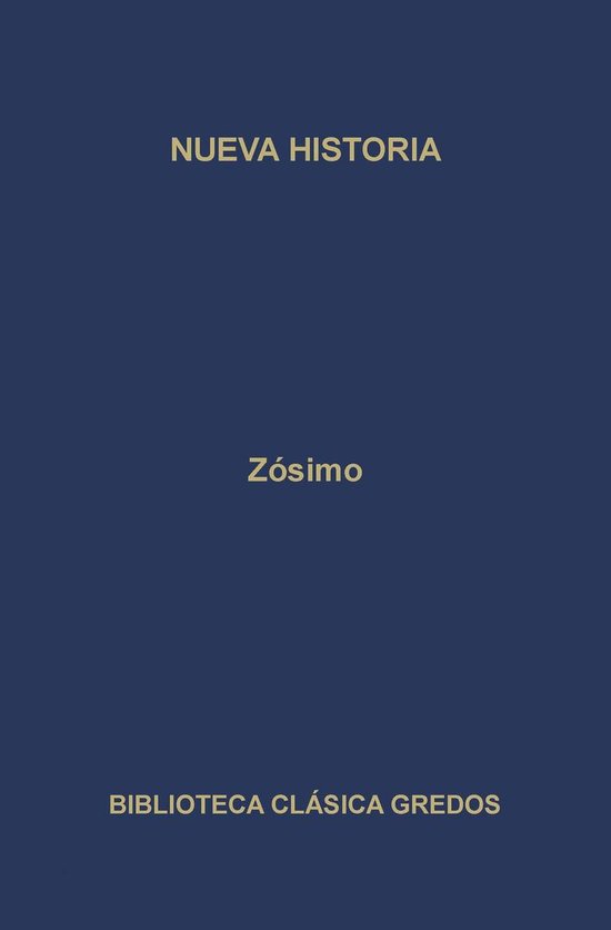 Biblioteca Clásica Gredos 174 - Nueva historia - cover
