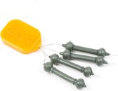 PB Products - Downforce Tungsten - Heli-Chod Rubber & Beads - Weed (X-Small)
