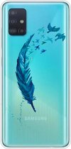 Voor Galaxy A71 Painted TPU beschermhoes (veer)